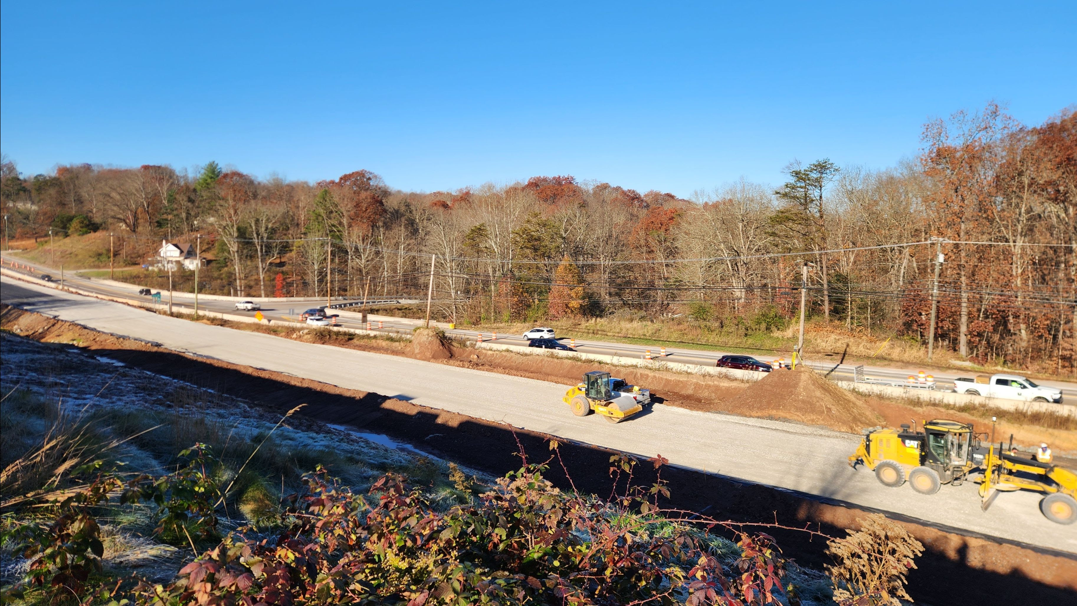 WV 2 widening project near Parkersburg approaches halfway mark to